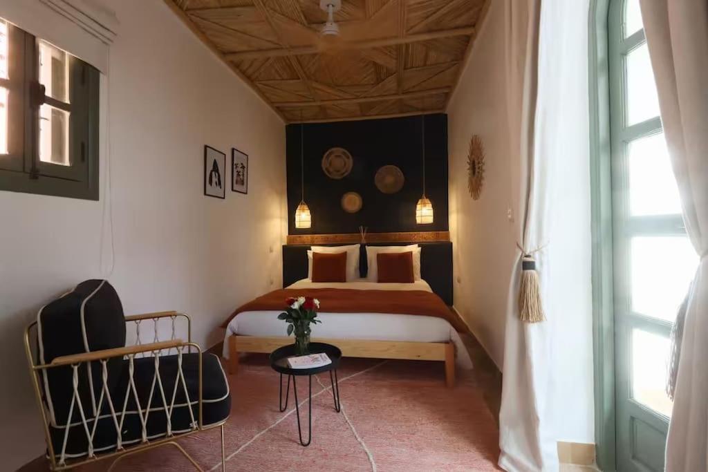 Riad Ptit Kech, Bassin Terrasse - Petits Dejeuners Marraquexe Exterior foto